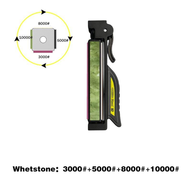 Kitchen Fixed Knife Sharpener Professional Sharpener for Knives Diamond Stone Polishing Precision Adjusted from 15-30 degrees
