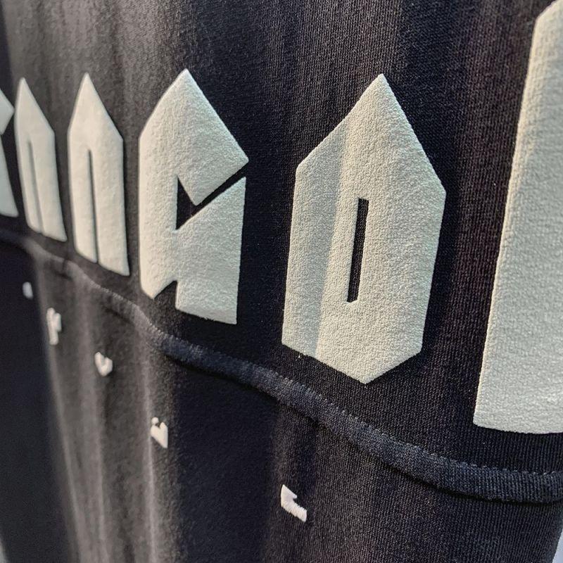 Pánské letní tričko Módní Letní Potisk Výšivka Krátký rukáv Pánské Spuštěné rameno Ležérní Pulovr s kulatým výstřihem