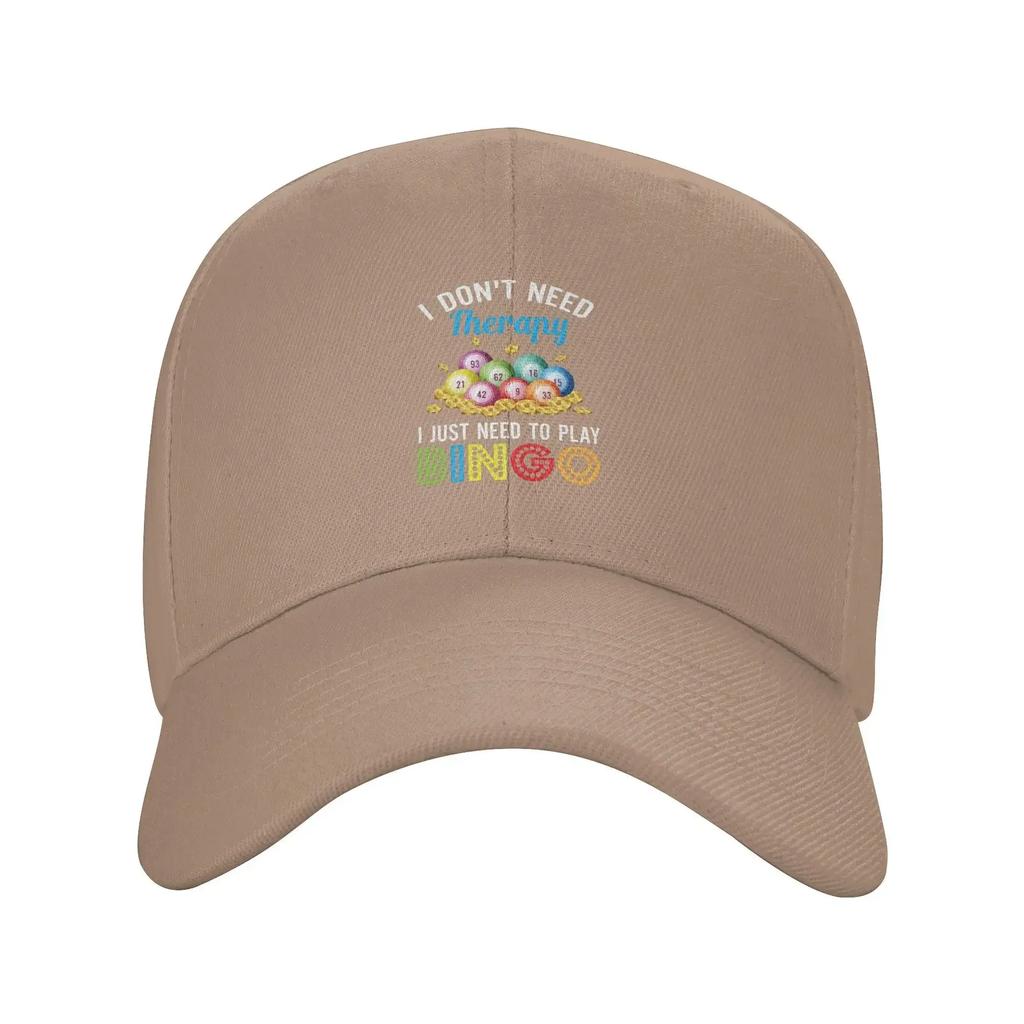 Custom Classic Hot Game Bingo Baseball Cap Unisex Women Breathable  Dad Hat Sun Protection