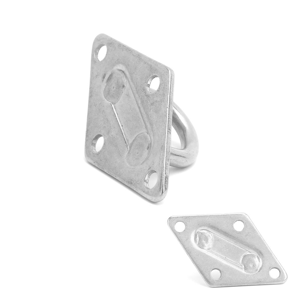 10Pcs M5 Stainless Steel Door Buckle Shade Sail Accessory Hanging Eye Plate Fixing Buckle