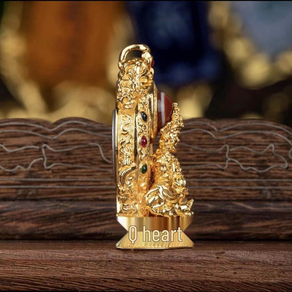 Zhenxin 2023 Retro Medicine Buddha Pendant Necklace - Unisex Ethnic Style