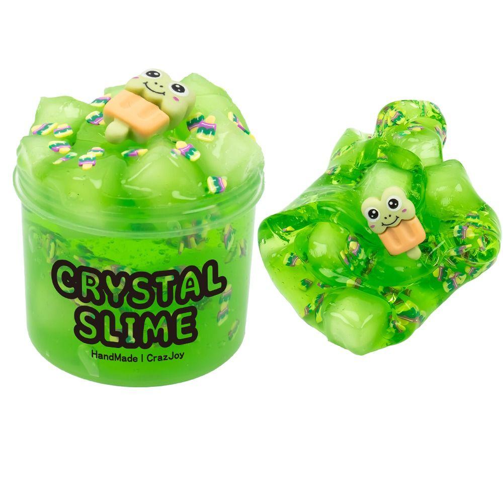 Cat Claws Crystal Slime Super Soft Crunchy Slime Glimmer Clear Slime  for Girls Boys