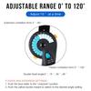Hinged Elbow Brace with Hand Grip - Adjustable Support for Tennis Elbow Arthritis & Tendonitis Relief