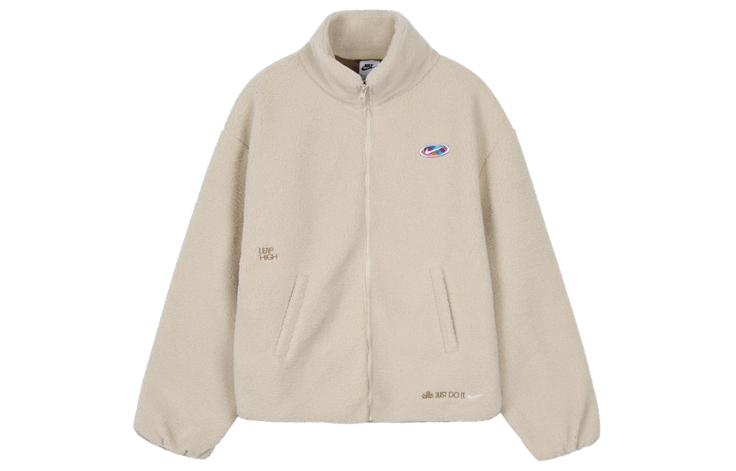 Nike CNY Collection Jackets Women s Dune White Stand Collar Moderate Other FD4796-126 L