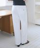Kiyamo Layered Skirt Linen Pants _White