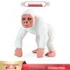 Children's White Gorilla Plastic Animal Model Toy