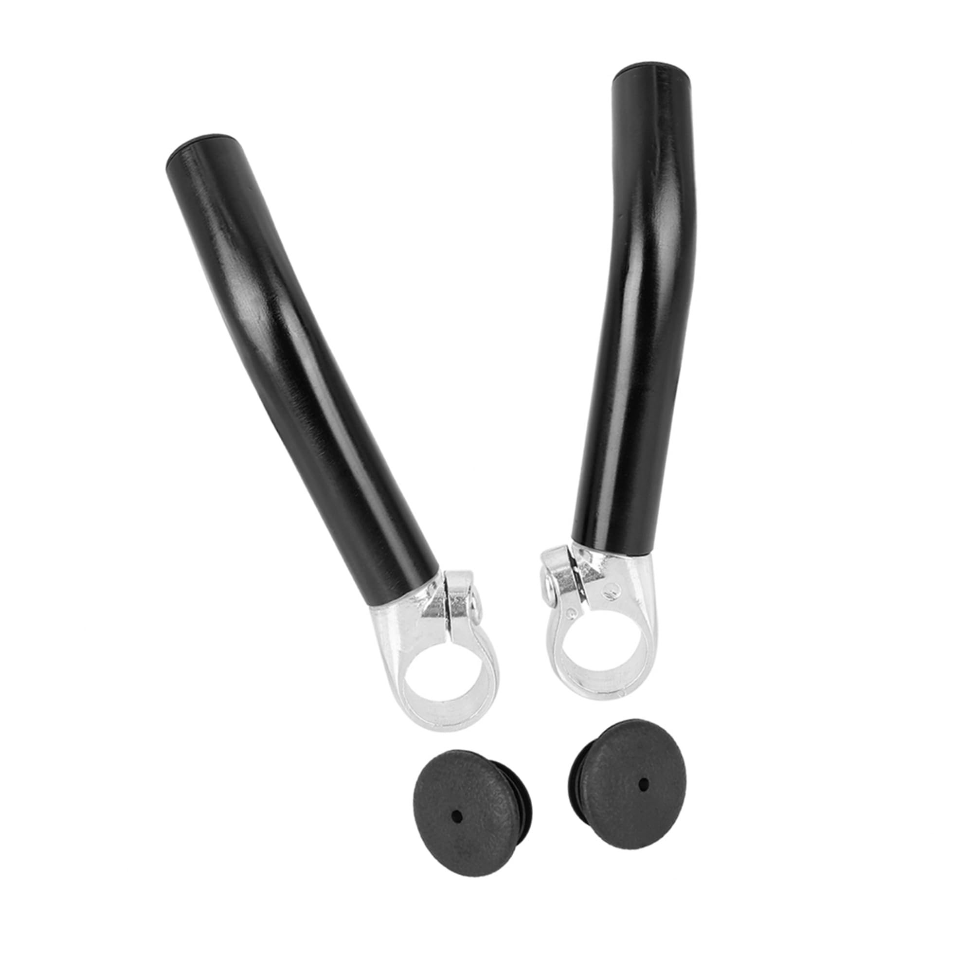 

BULLSPANN Bicycle Bicycle Handlebar Grips with Bar for Road and Mountain 1 Set Grips, Ends, 22.2mm, Bikes, MTBs, Bikes, Anti-Slip, Black, чёрный