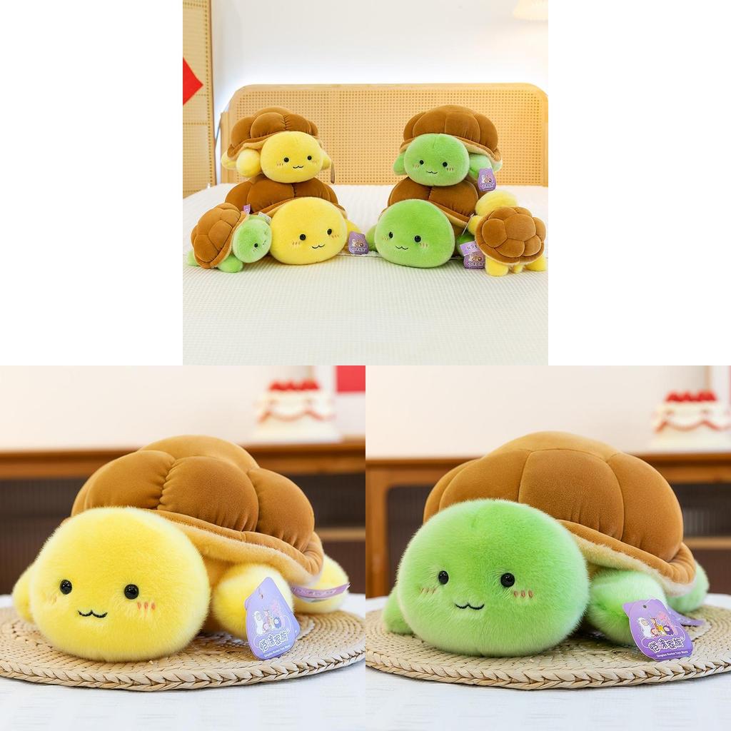 Plush Turtle Toy With Soft Pp Cotton Filling For Kids And Adults