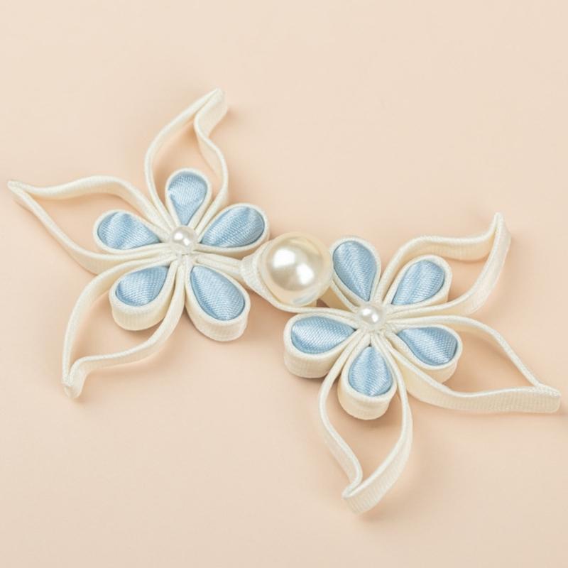 Traditional Cheongsam Knot Button Butterfly Shape Chinese Closures Buttons Sewing Fasteners for Clothing Embellishment