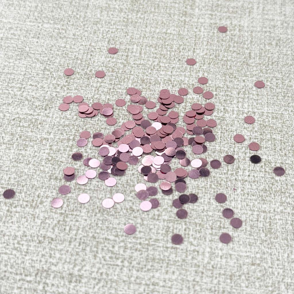 Runde Flache PET-Pailletten Ohne Loch für DIY-Schmuck & Bühnenkostüm-Accessoires