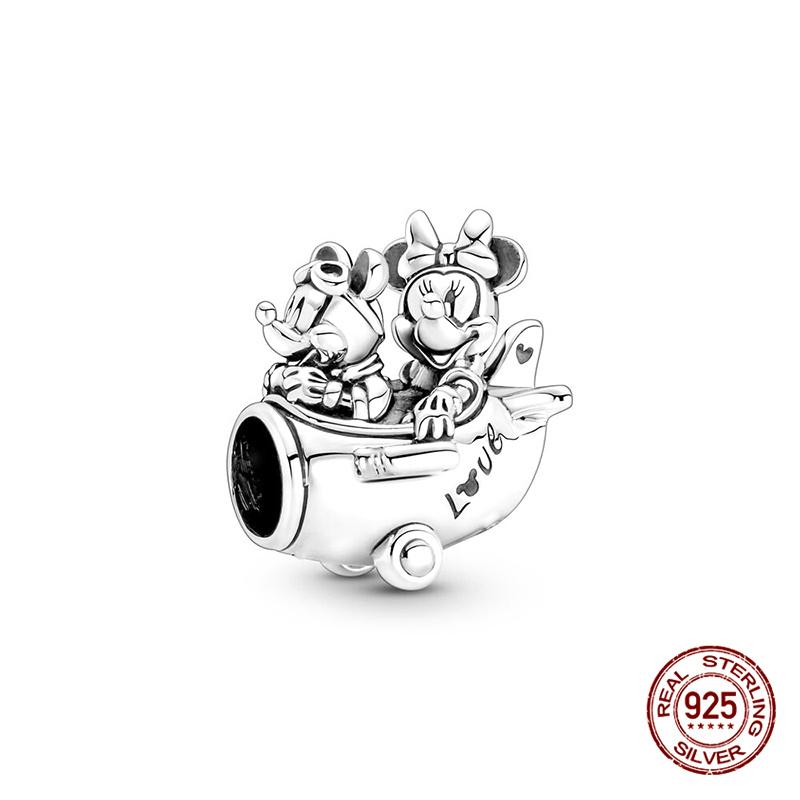 

Stitch & Chameleon (Multiple Styles) Charm 925 Silver Charms Bead Fit 3mm Bracelet Womens DIY Fine Jewelry Gifts