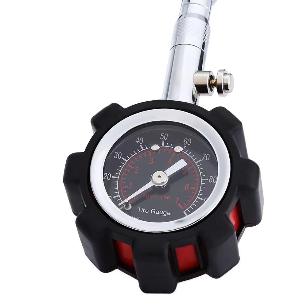 0~100 PSI Tire Pressure Gauge Reset Function Tire Pressure Monitoring Tool  Vehicle Maintenance