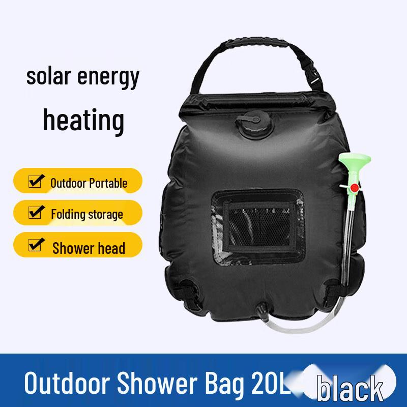 Ceyu Portable 20L Solar Camping Shower Bag