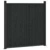 Panel Ogrodzeniowy WPC i Aluminium Czarny