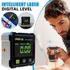 Professional Digital Protractor Inclinometer 360 Degree Measurement Dual Laser Magnetic Electronic Level Angle Finder Box
