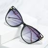Óculos de Sol Femininos Cat Eye Borboleta Primavera 2022 - Armação de Metal Tendência, Estilo INS