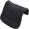 Saddle Pad for Horses Breathable Comfortable Professional Saddle Cloth Riding Equipment for Jumping Training Coffee and Black 98x57cm