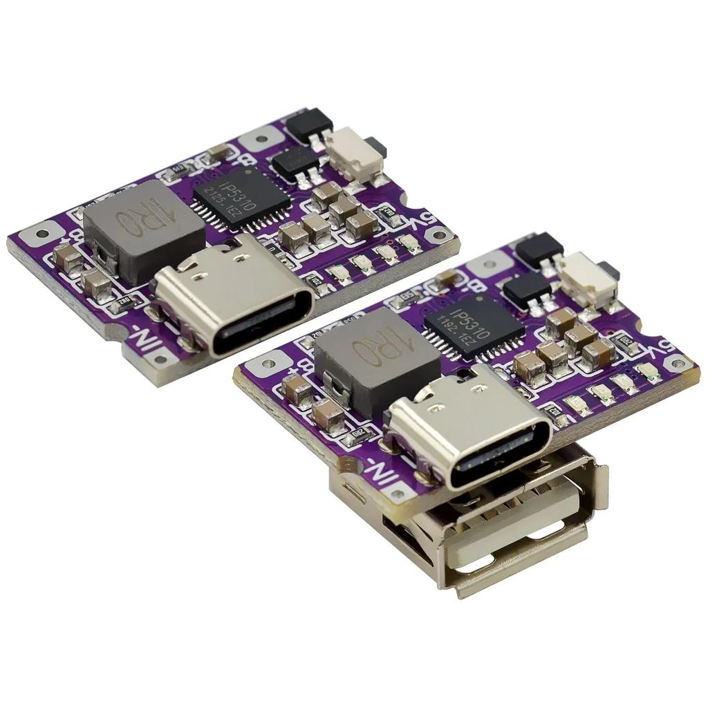 Mini type-C Charger Motherboard 3A Charging and Discharging Integrated Module Rechargeable Mobile Phone 5V To 4.2V