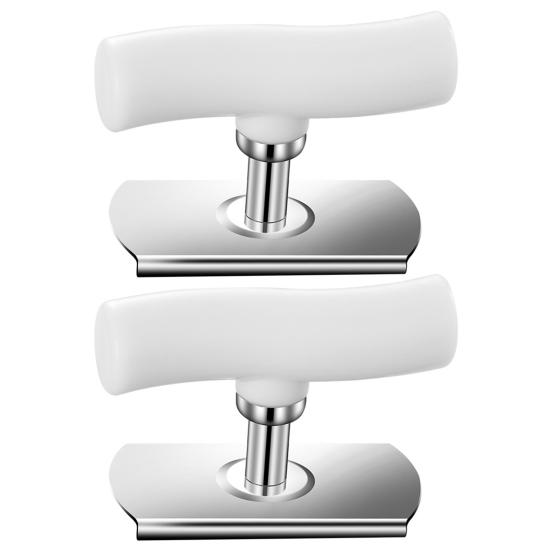 

Открывалка для банок при артрите, нержавеющая сталь, съемник крышек, дизайн шестеренок, эргономичный консервный нож для крышек, захват от 1 до 4 дюймов, легкий поворотный кухонный инструмент для пожилых людей, слабый белый