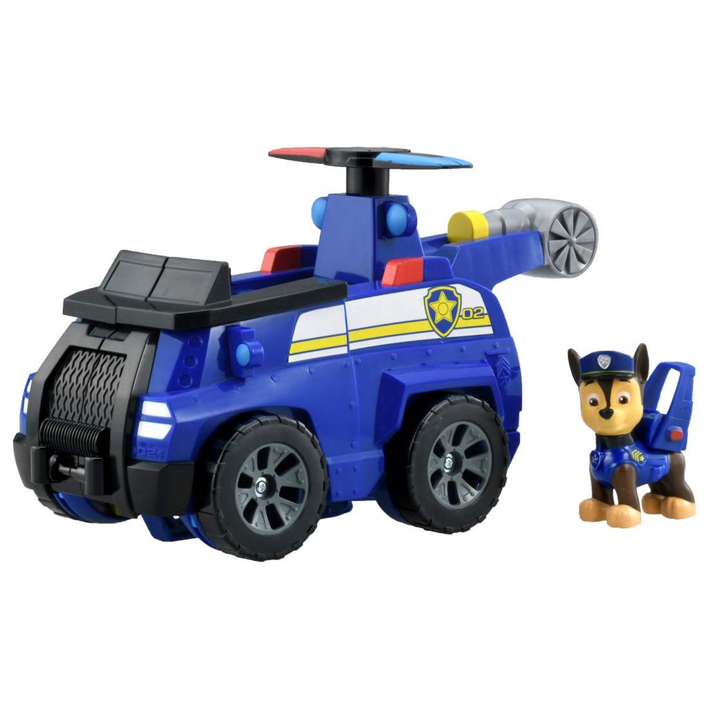 TAKARA TOMY Paw Patrol Pawtto Flying Vehicle Chase Transformation!