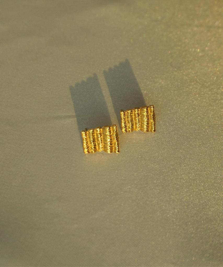 Bizarre Jewelry Guilloche Earrings