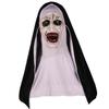 Monja Convocadora 2 Halloween Horror Máscara de Látex Aterradora Atrezo de Cosplay