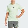 Adidas Logo Tie-Dye Crew Neck Short Sleeve T-Shirt Men Tops Light-Green IS3801