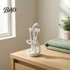 Ventilation Draining Base Organizer 3D Printed Elegant Swan Storage Rack with And Base, Solution Multi-Purpose Toothbrush Holder Pen Cutlery Stand for