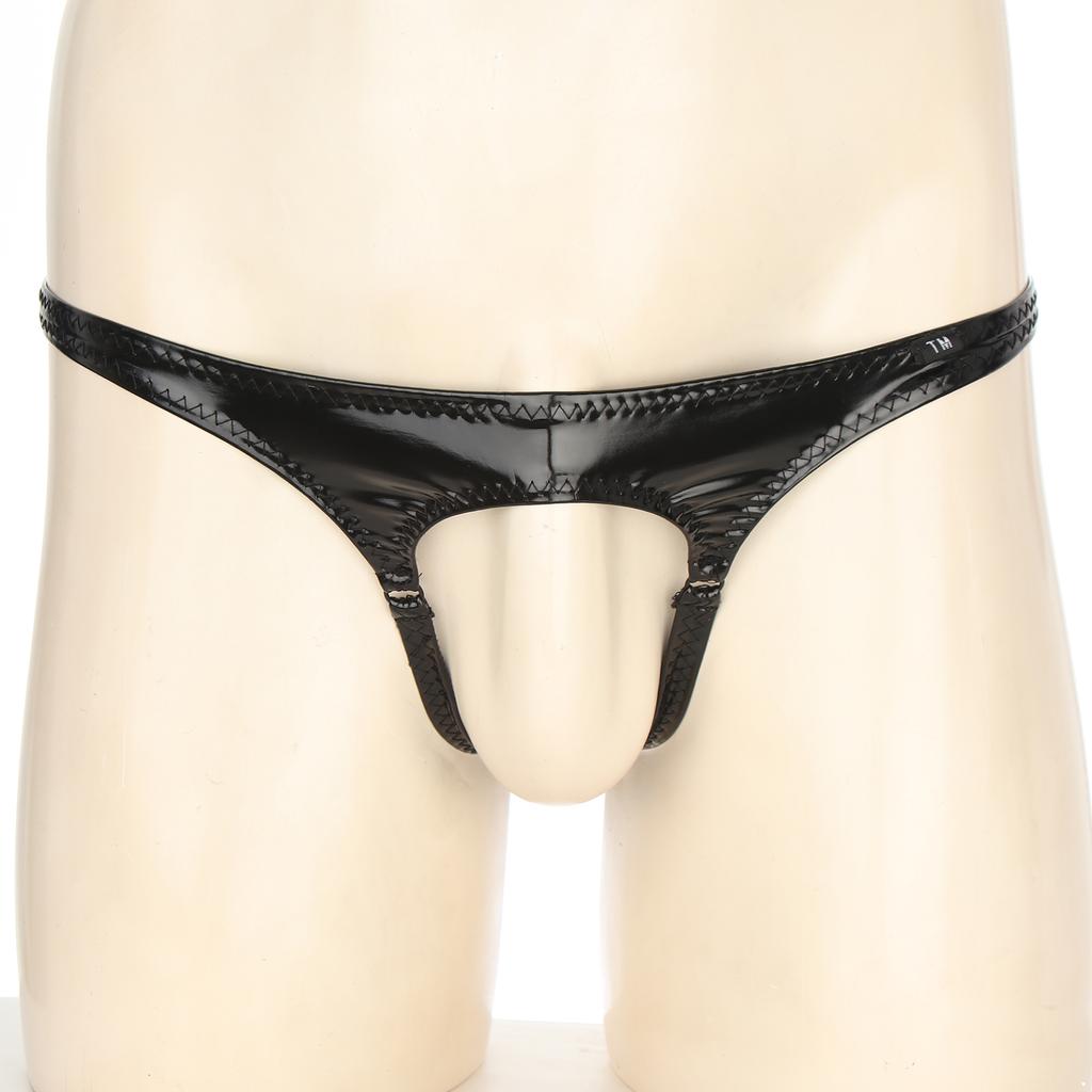 Männer aushöhlen vorne Dessous T-Back Low Rise Slips leichte Mikro-Unterwäsche Unterhose Bademode