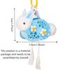 Chinese Style Rabbit Lantern Traditional LED Lantern Toys Cute Luminous Toy Pendant  New Year