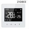 Tuya ZigBee Thermostat Smart Home Battery Powered Temperature Controller for Gas Boiler Works with Voice Assistant