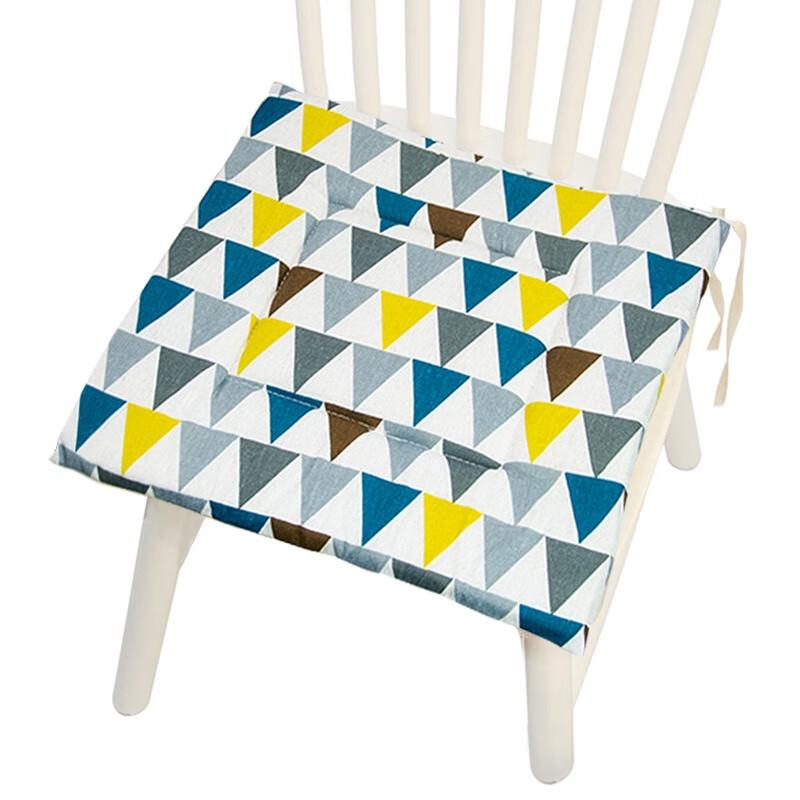 Felt Printed Square Chair Cushions