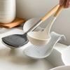 Silicone Kitchenware Tray, Kitchen Spatula, Soup Spoon, Silicone Spoon Holder, Household Thick Insulated Silicone Spoon Pad
