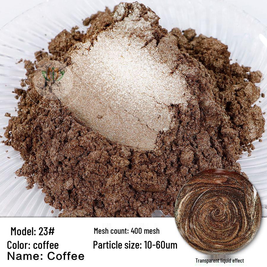 120 Color Chameleon Pearlescent Mica Powder for Epoxy Resin, Paint, and Watercolor