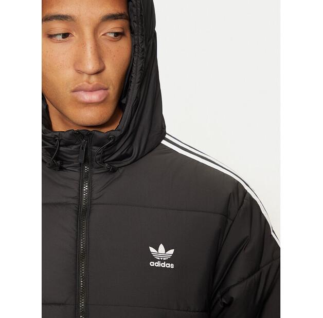 Winter Jacket Adidas Adicolor HZ0684, Black, Loose Fit