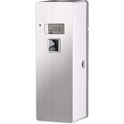 Free Standing Wall-Mounted Home Odor Neutralizing Automatic Air Freshener Fragrance Aerosol Spray Dispenser Silver