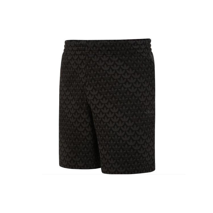 adidas Originals Graphics Monogram Shorts  Black  Men s II8166 S