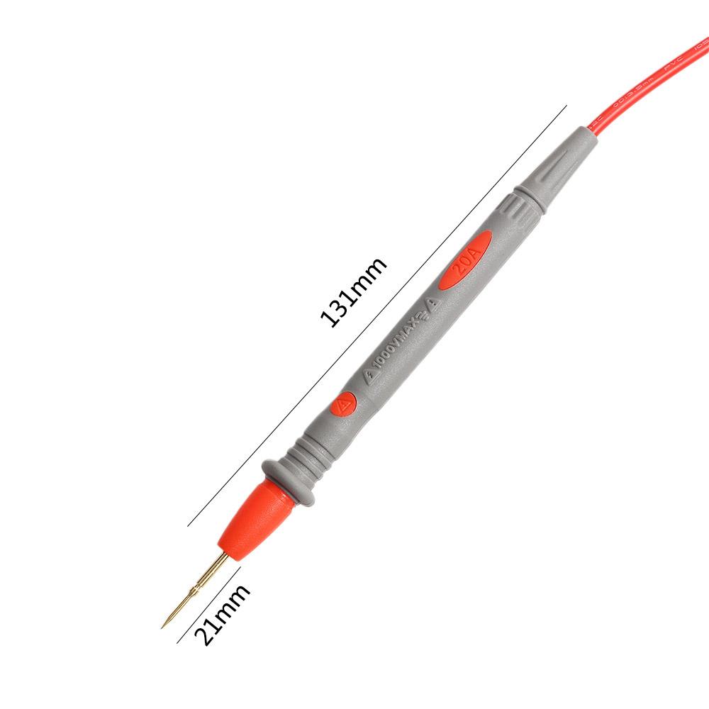 Wire Pen Cable Detachable Accessories Measuring Device Soft-silicone-wire Test Probe Lead Probe Multimeter Probe Test Leads