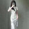 Beautiful Cheongsam New Summer Improved Young Girl Temperament New Chinese Daily Wear Super Good-looking Fashion