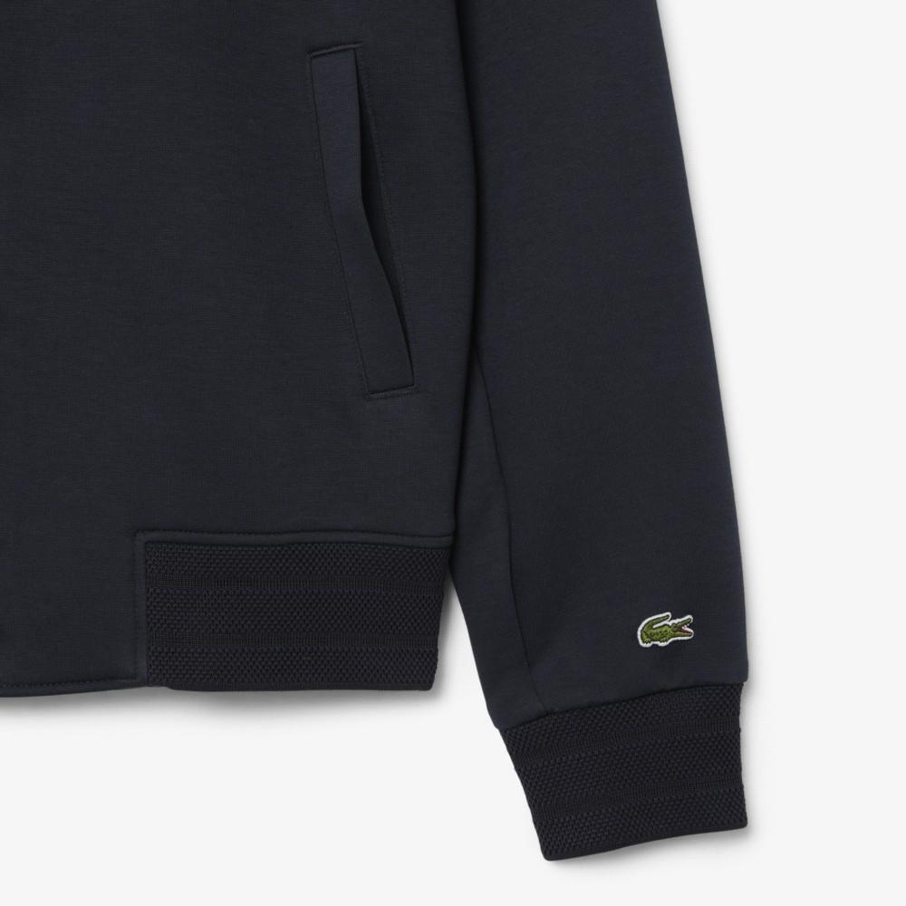 Lacoste Men's L Badge Raglan Sleeve Collar Sweat Jumper BH0721-56G350