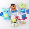 Toy Story 4 4" Bean Plush Soft Cute Keychain Pixar Woody Buzz Bunny Toys Ducky