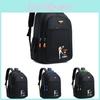 Unisex Oxford Backpack Large Capacity Breathable 16in Laptop Compartment For Daily Commute