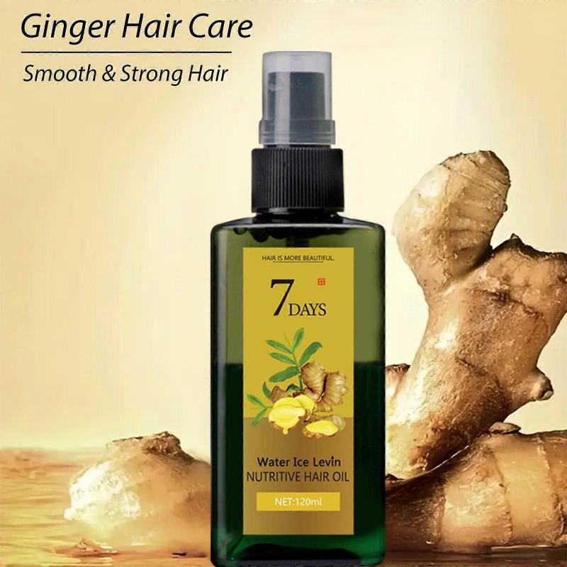 Ginger Hair Growth Essence for Scalp Massage, Follicle Treatment, Hair Care - Regrowth Essence Conditioner for Regrowth and Loss Treatment