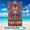 Dragon Phoenix Theme Beach Towel Personalized Custom Name & Text Soft Quick Dry Beach Towel for Swimming Travel
