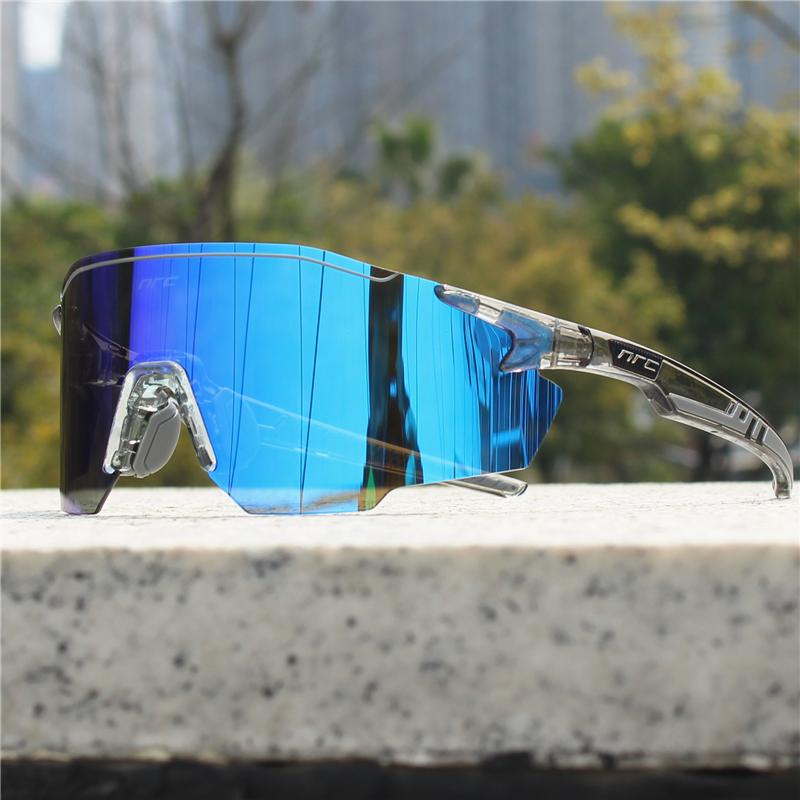 NRC Herren Radsport-Sonnenbrille UV400 TR90 Sport Fahrradbrille MTB Mountainbike Angeln Wandern Reiten Brillen für Damen sport