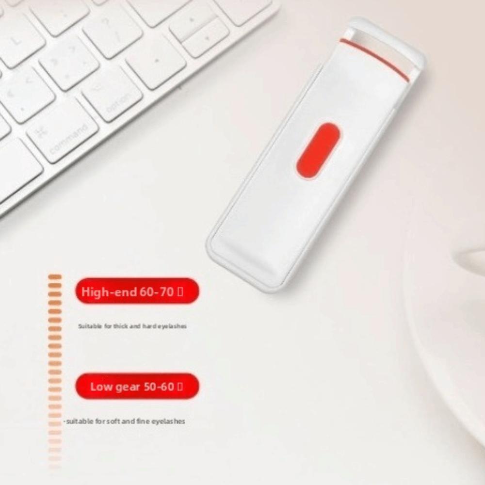 Mini Electric Eyelash Curler Makeup Tools Fast Heating Heated Eyelash Curler Long-lasting Type-C Charging