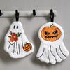 Coral Fleece Halloween Hand Towels Quick Drying Kitchen Towels Ghost Towel  Halloween Gift