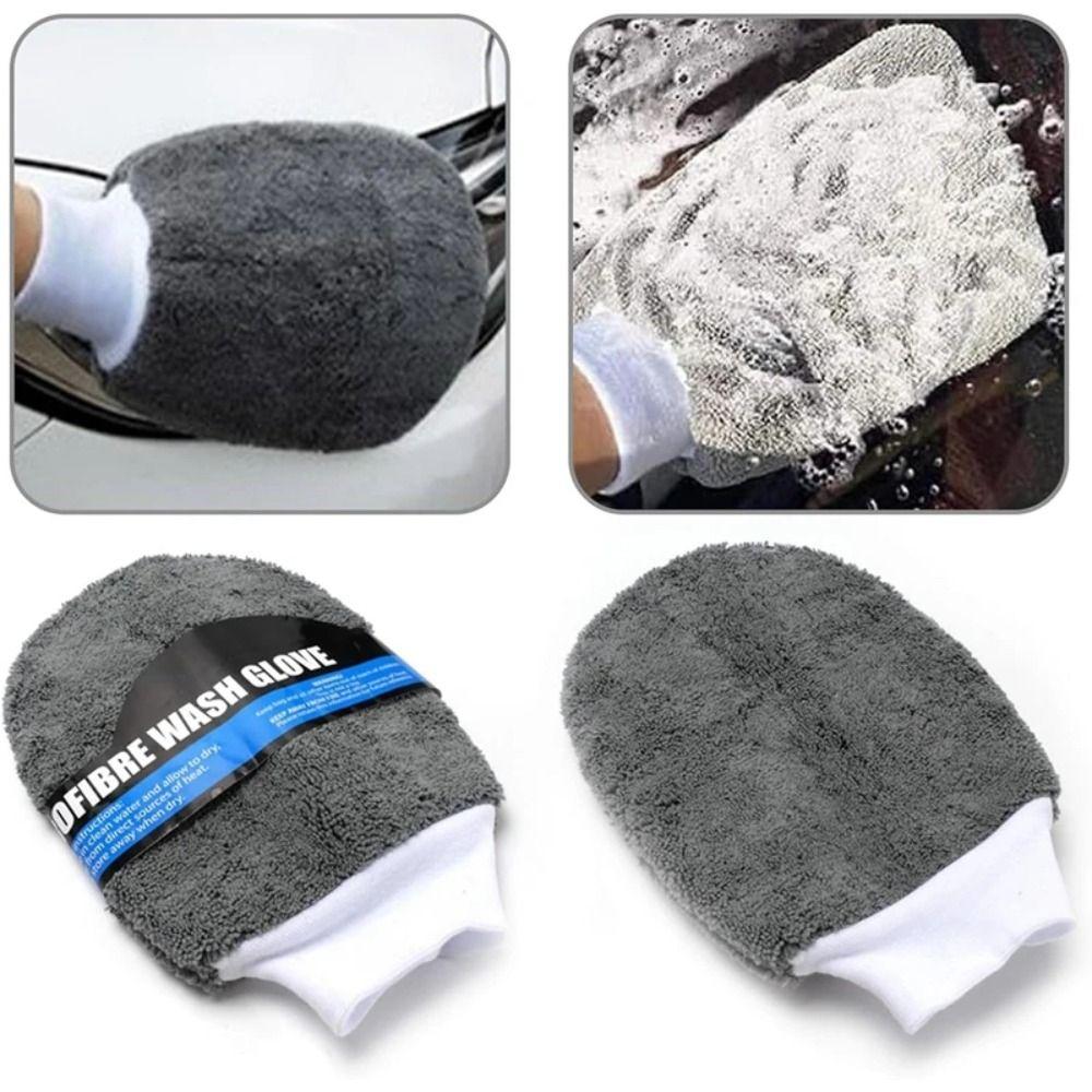9Pcs Blush Sponge Car Wash Cleaning Kits Microfiber Wash Waxing Pads Sponge Tire Brush Auto Care