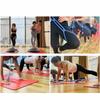 Flexible Yoga Stretch Band 7 Ring Silicone Elastic Stretcher Pull Up Assist Band  Gym Exercise