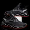 New Breathable Sneakers Men's 2025 New Fashion Korean Version Casual Trendy Shoes Student Running Shoes Flying Woven Mesh Shoes